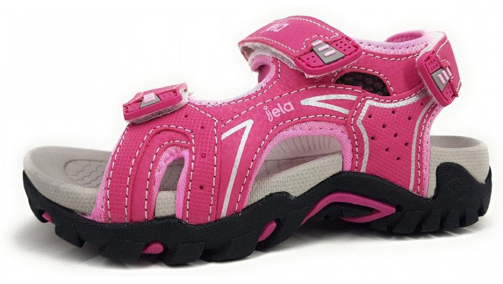 Jela Kinderschuhe Mädchen Sandaletten Sandale Rosa Freizeit, Schuhgröße:36 EU