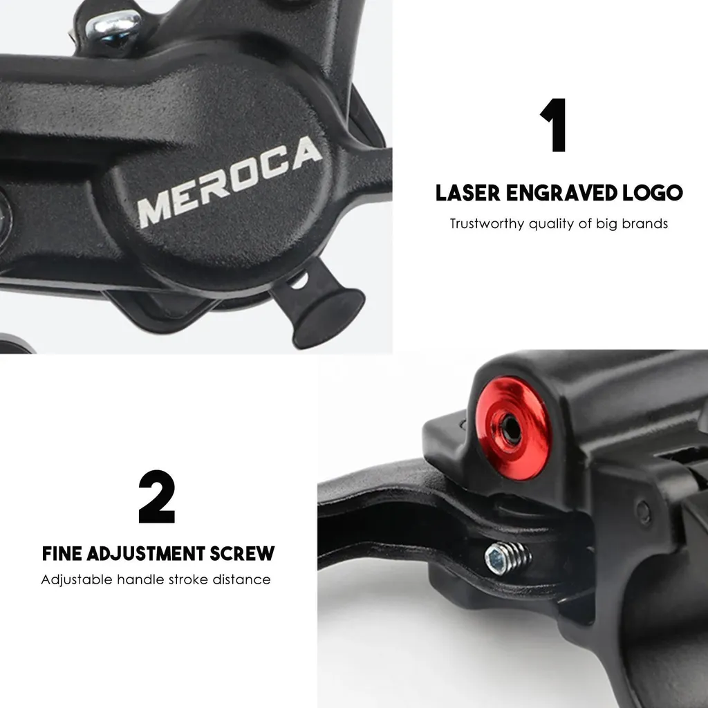 Kit frein à disque hydraulique VTT et E-Bike pour sécurité et performance
