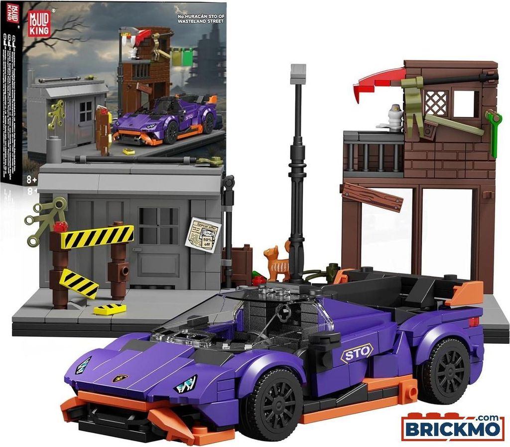 Mould King 24063 Huracan STO of Wasteland Street