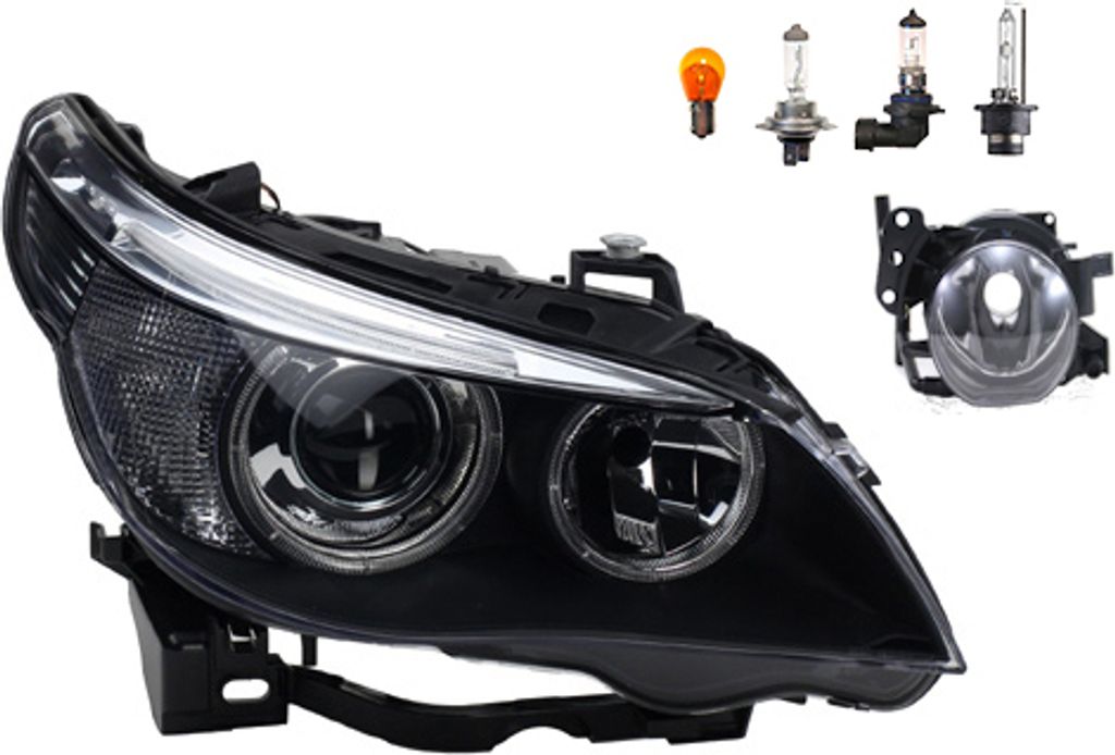 Johns, Scheinwerfer Osram Xenarc Night Breaker Laser passend für BMW 5er E60 E61 Re. 63127160194 63116933176 63127165568 6933176 7160194 7165568 ...