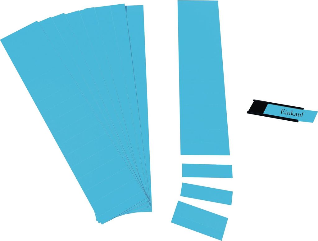 Ultradex Einsteckkarte 847407 60x17mm blau 170 St./Pack.