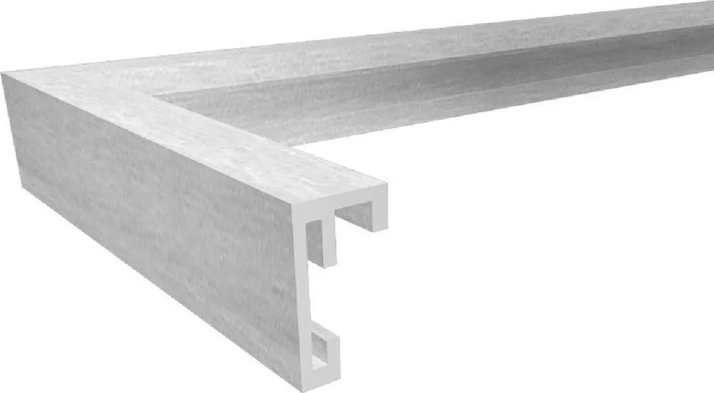 Cornice Foto Walther Chair 30x30 Alluminio Nero - Ricordi Protetti - 2