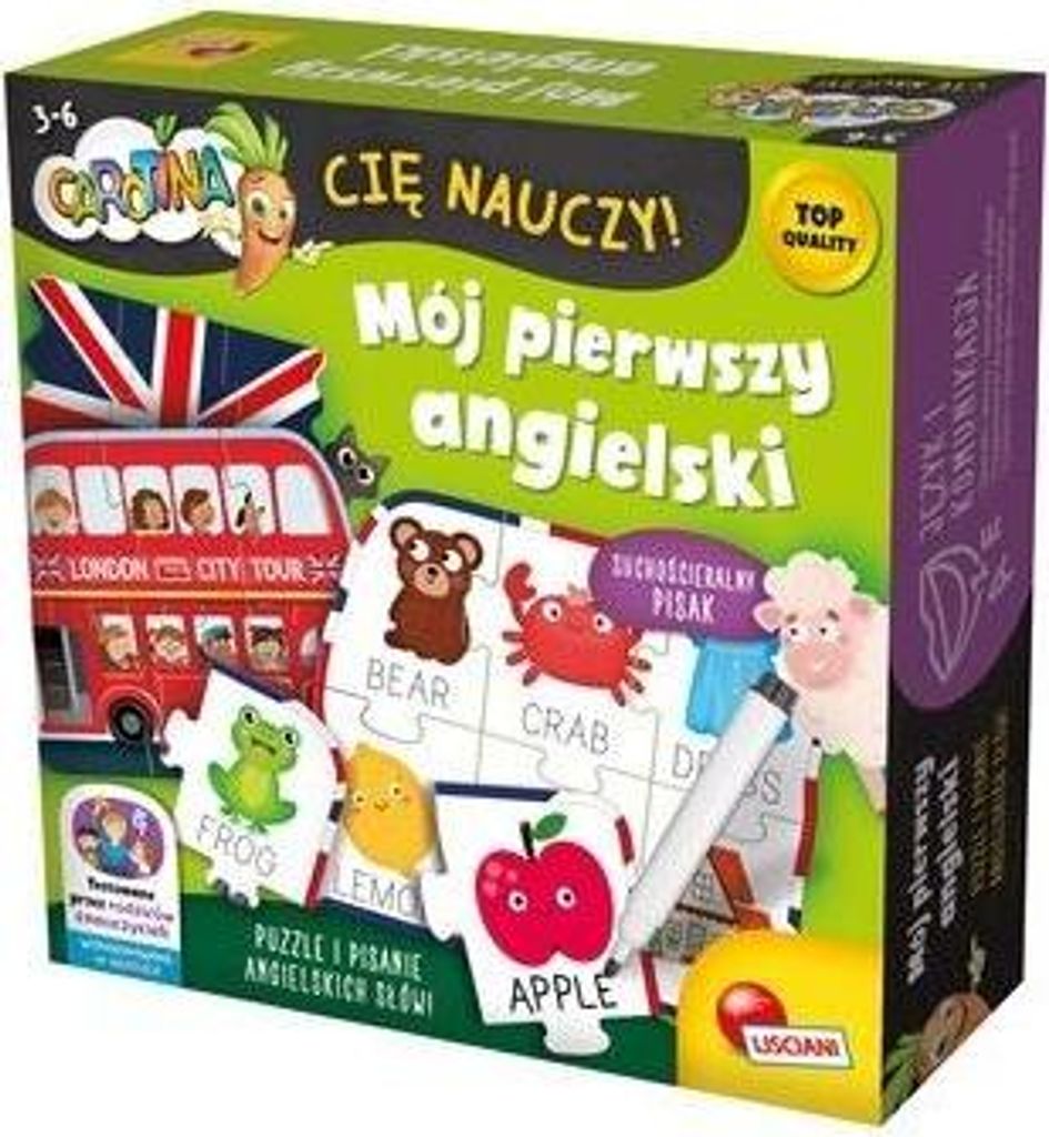 Carotina Lernspiel für Kinder „Mein erstes Englisch“