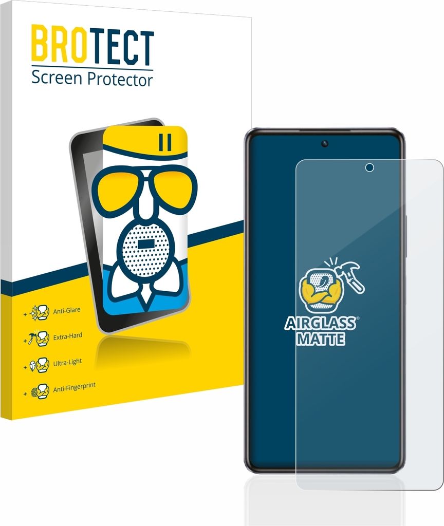 BROTECT Entspiegelungs Schutzglas für Infinix Note 30 Pro Schutzfolie Panzer Folie Glas Display Schutz matt
