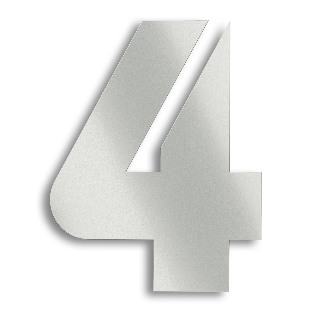 Hausnummer 152 * 96mm Schwarz Acryl Hausnummern Moderne Hausnummer