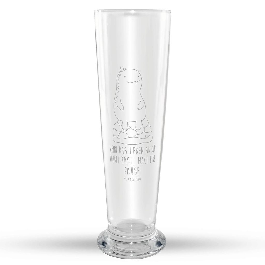 Mr. & Mrs. Panda Bierglas Schildkröte Pause - Transparent - Geschenk, Weizen Glas, Achtsamkeit, Bier, Achtsam, Panzer, Mr Mrs Weizenglas, Weißbie...