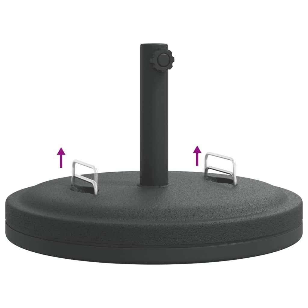 vidaXL Stojan na slunečník s držadly pro tyč Ø38/48 mm 25 Obrázek produktu 