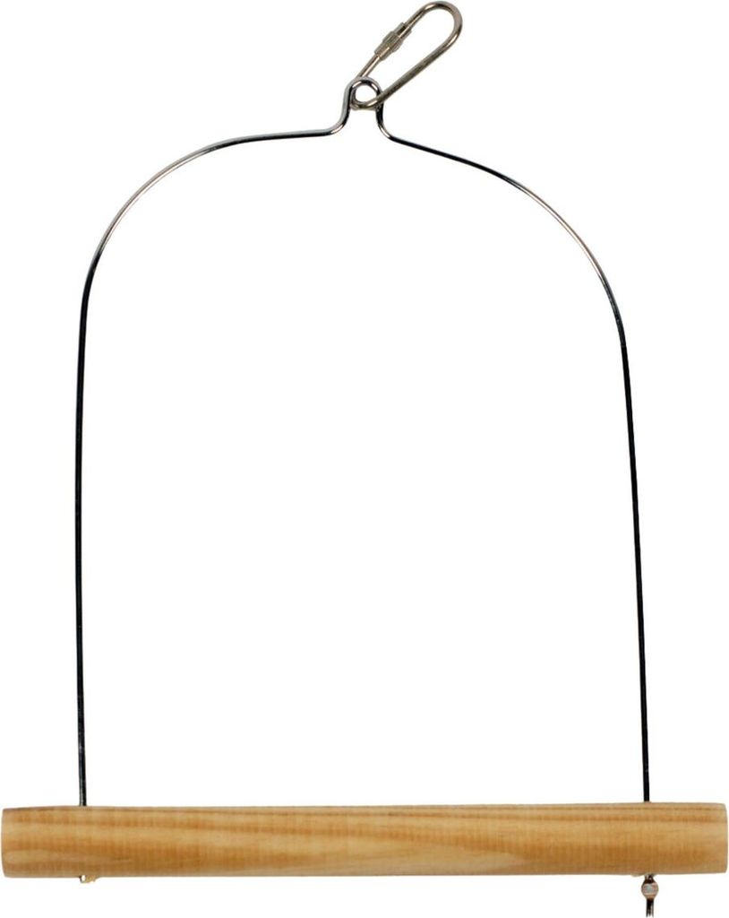 Schaukel Vogel Holz, Metall Duvo+ 23x17cm