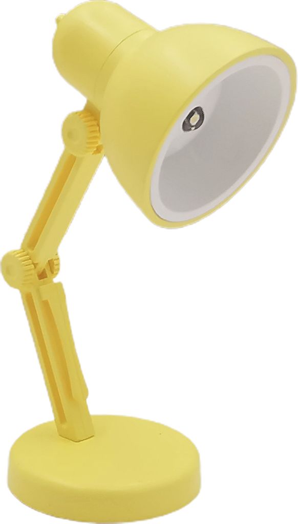 Dollhouse Lamp Simulation tun vor, Plastik Plastik 1/6 Skala Miniaturdecke für Szenenrequisiten zu spielen-Gelb B