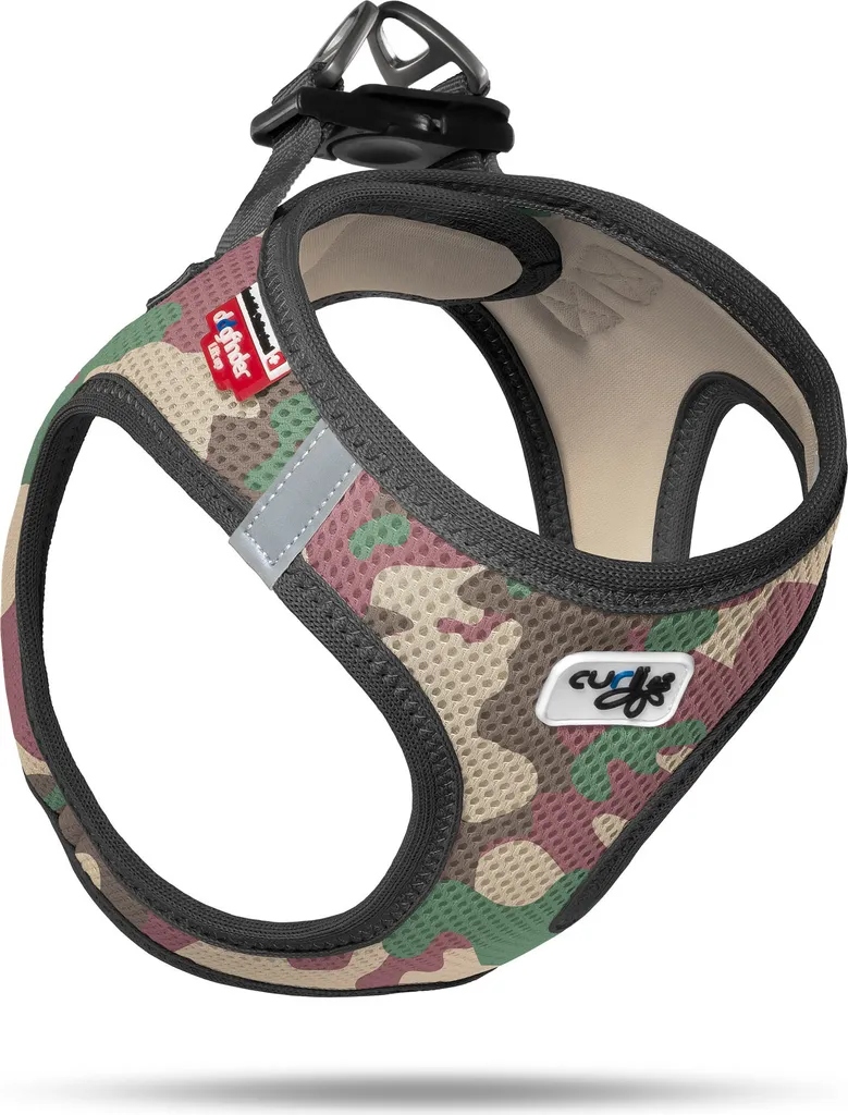 Harnais de balade Air-Mesh Camo 2XS pour petite race - Sortie facile
