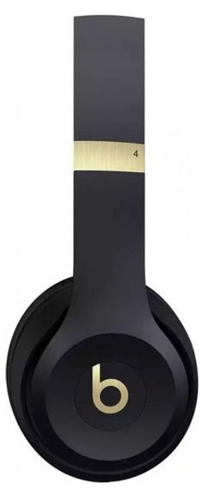 Beats Solo 4 Wireless Kopfhörer Schwarz / Gold Produktbild 