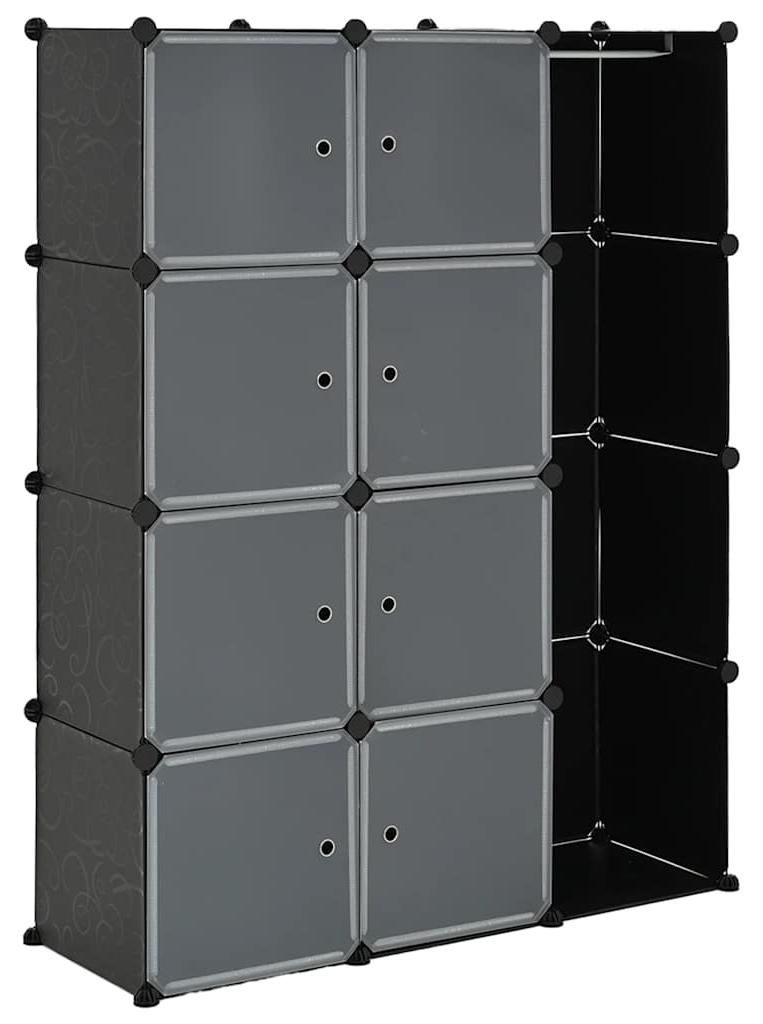vidaXL Modularer Schrank mit 9 Fächern 109x36,5x143cm Produktbild 