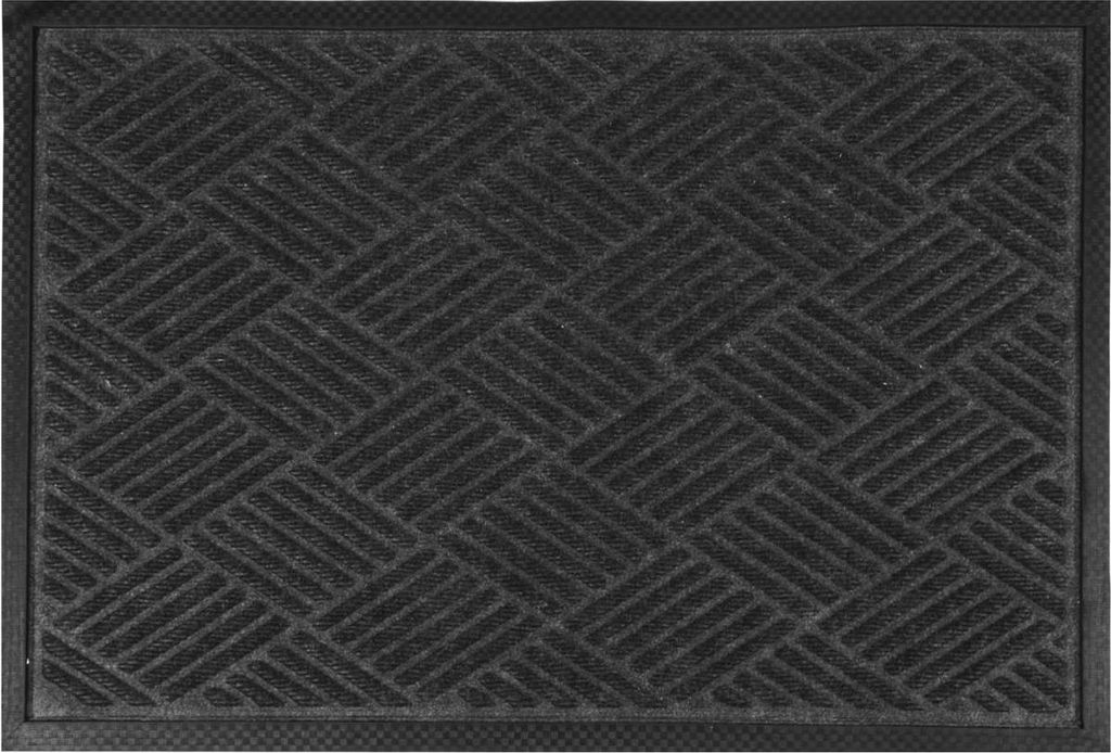 Bestlivings Fußmatte Hochwertig, für Innen- und Außenbereich (50x75 cm / Anthrazit) Fußabtreter Schmutzfangmatte Türmatte Bodenmatte Läufer T...