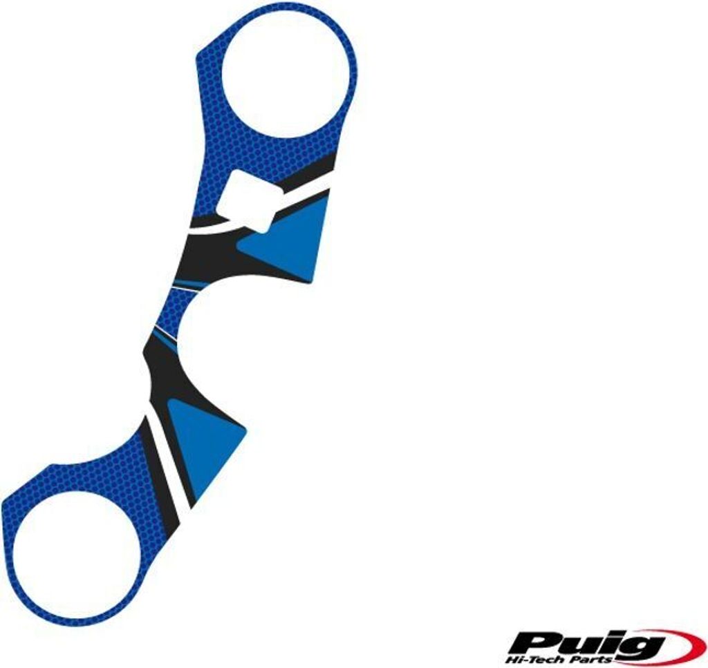 PUIG 6935A Radikal Yoke Protector passend fuer SUZUKI GSX-R1000 Blau