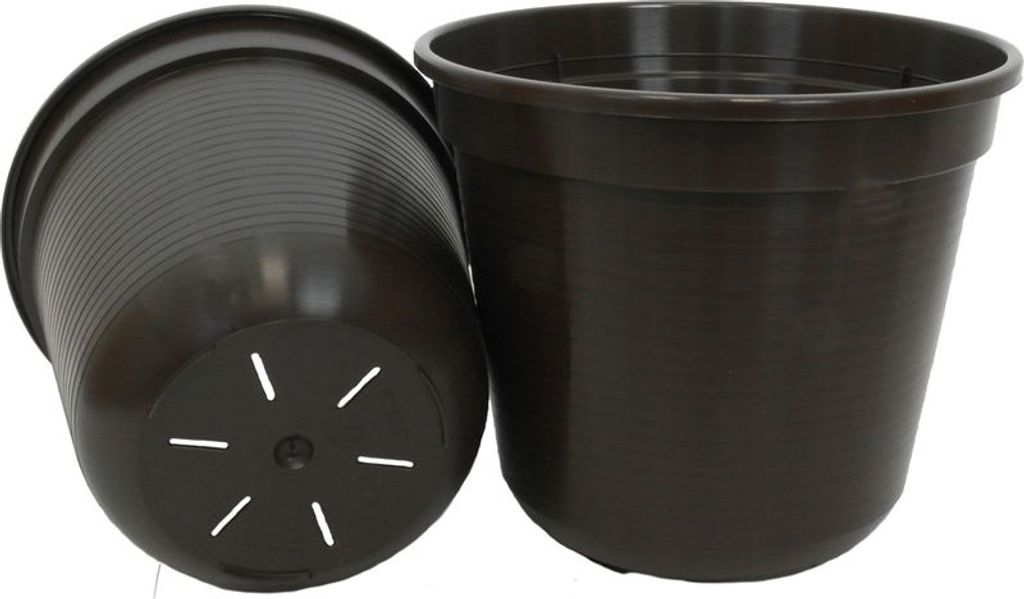 Pflanztopf, Größe:Ø32 cm, Farbe:Braun Produktbild 