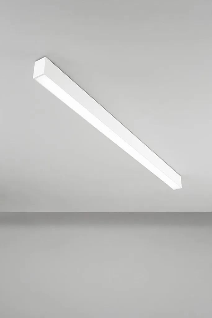 Luminaire de Plafond LED Design 40W Modulaire Blanc Mat Réglable