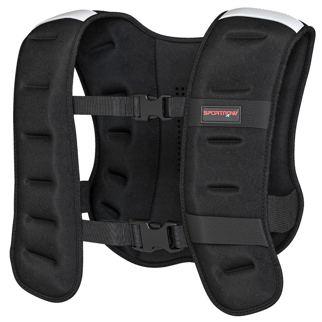 SPORTNOW Gewichtsweste 10 KG, trainingsweste met Productafbeelding 