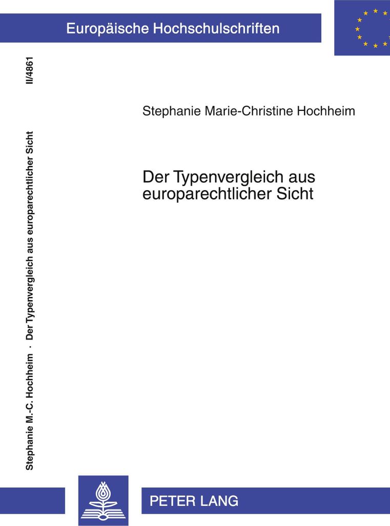 Der Typenvergleich aus europarechtlicher Sicht