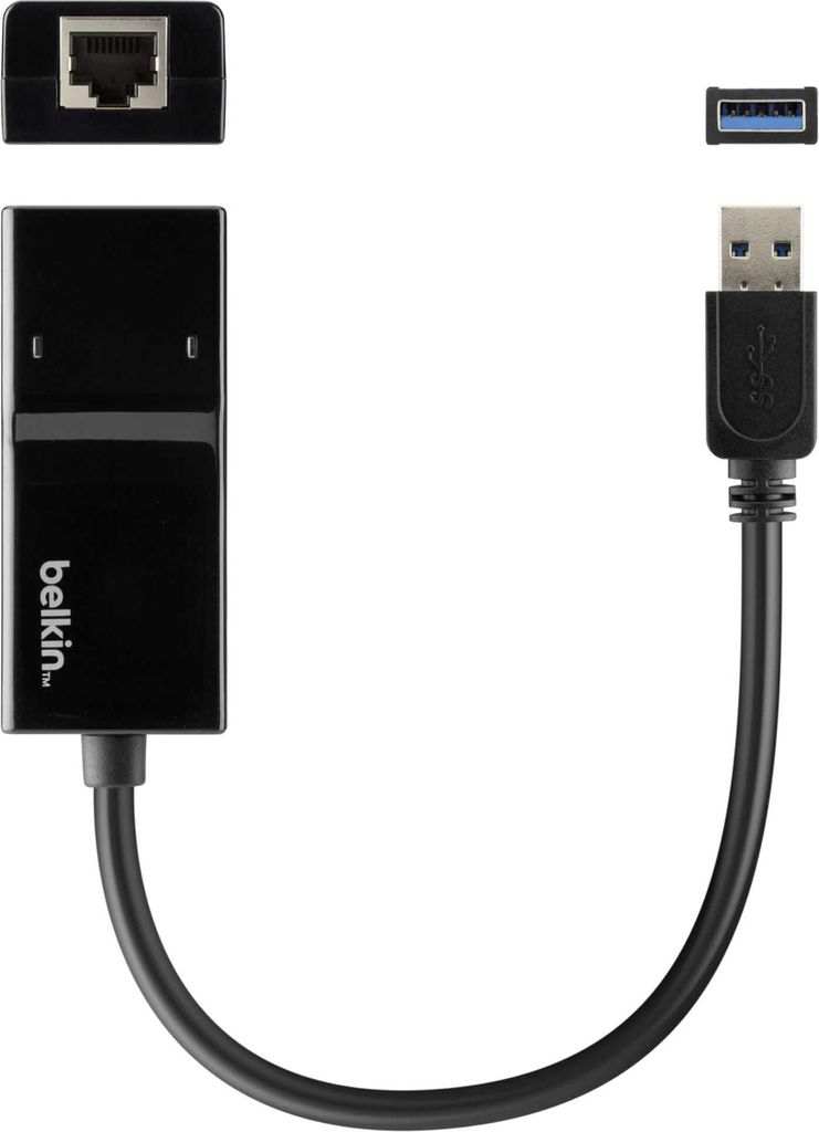 Belkin - Netzwerkadapter - USB 3.0 - Gigabit Ethernet Produktbild 