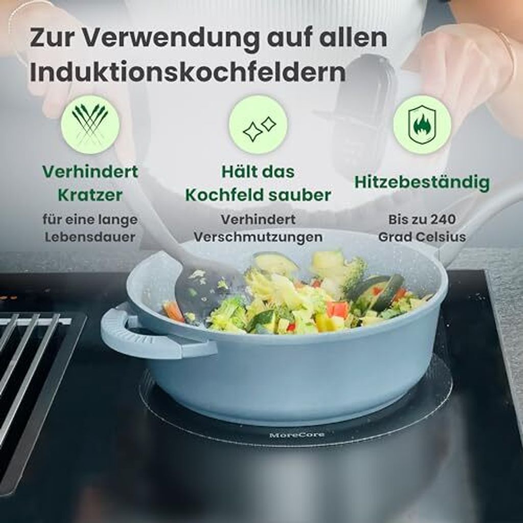 MoreCore Induktionsschutzmatte | Herdabdeckung Produktbild 2