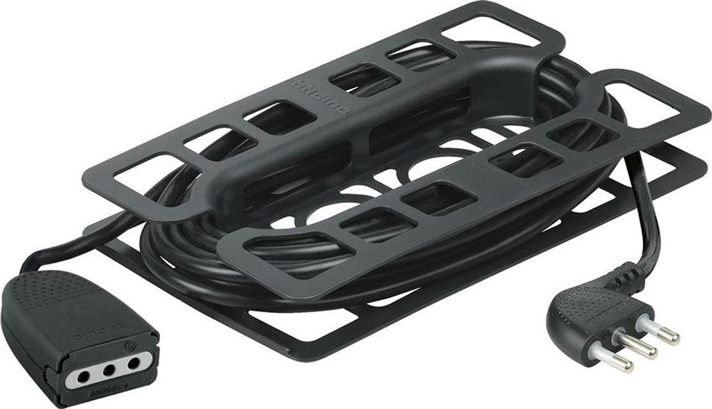 bticino 2536N, 5 m, Drinnen, Typ L, Typ L, 0,75 mm², Schwarz