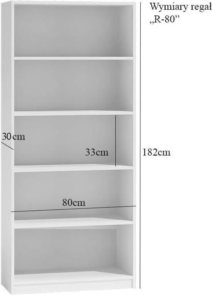 Optimiser petit espace avec la bibliothèque RAUNO 80 cm blanc mat