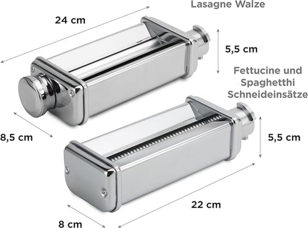 3er Für Kenwood MAX980ME Pasta-Set, Lasagne-Roller, Produktbild 9