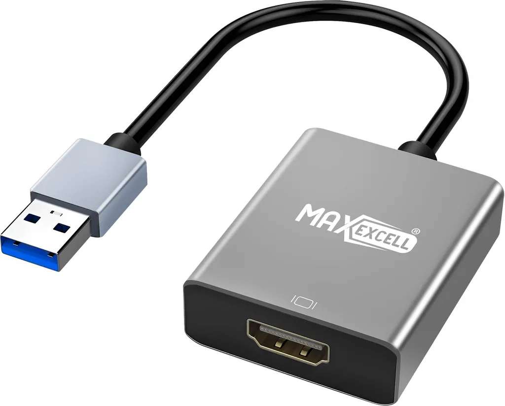 Adattatore Max Excell USB 3.0 a HDMI - Estendi il tuo Desktop 1080p