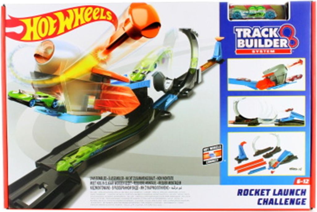 Hot Wheels Track Builder Raketlancering Uitdaging Productafbeelding 