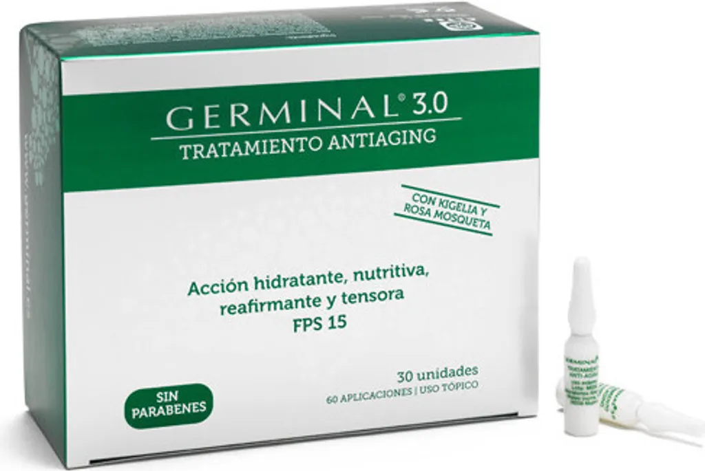 Germinal 3.0 Trattamento Anti-Età 30 Fiale | Rigenerante Viso Profondo