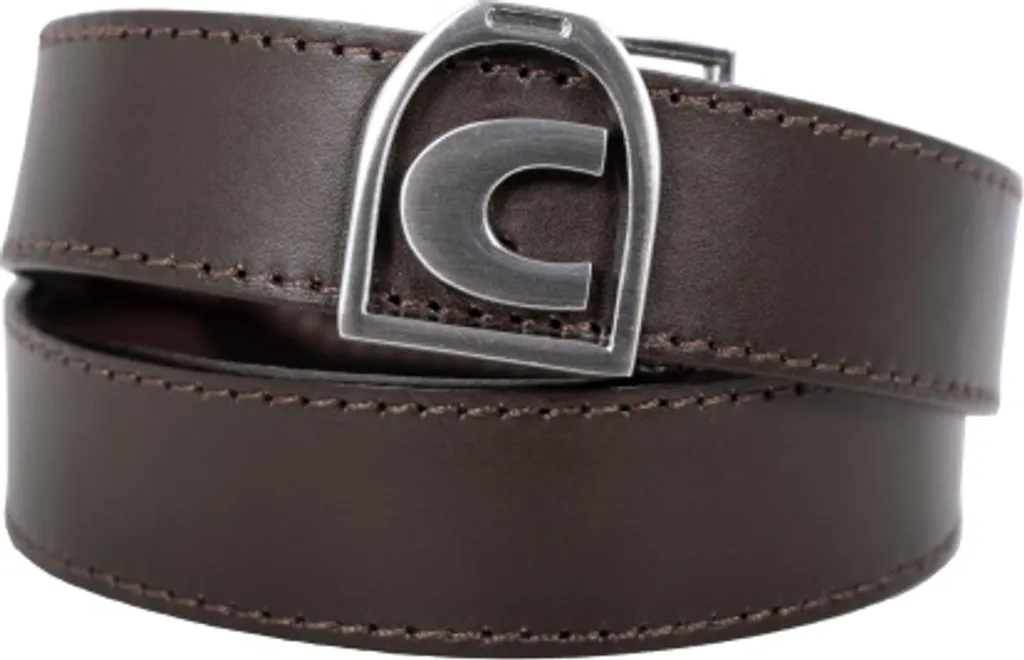 Ceinture Cavallo TOLA nougat 85 cm : fini le pantalon qui glisse en selle