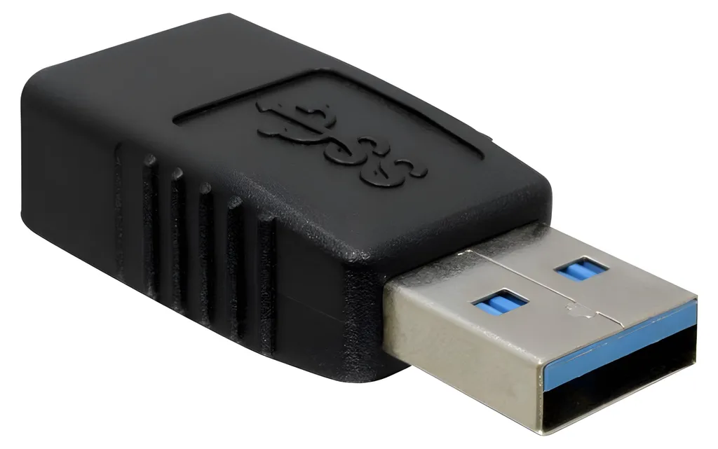 Adattatore Professionale DELOCK USB 3.0 A -> A | Qualità Industriale