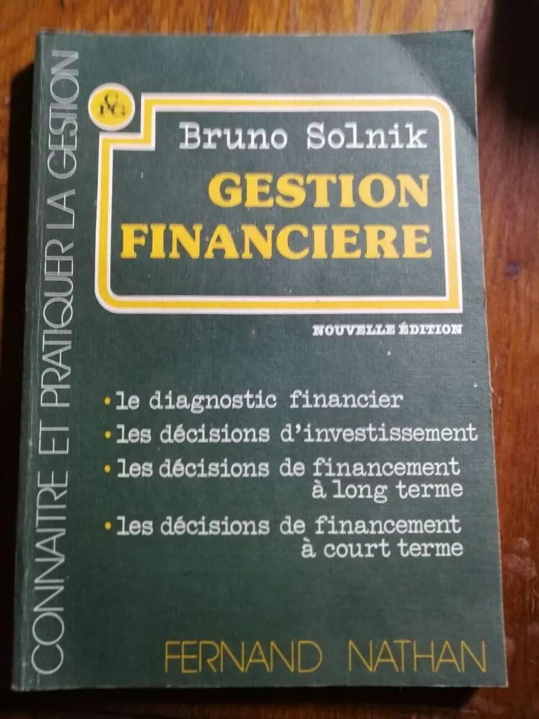 Gestion Financière 1988 : Ouvrage Théorique sur l'Analyse des Bilans