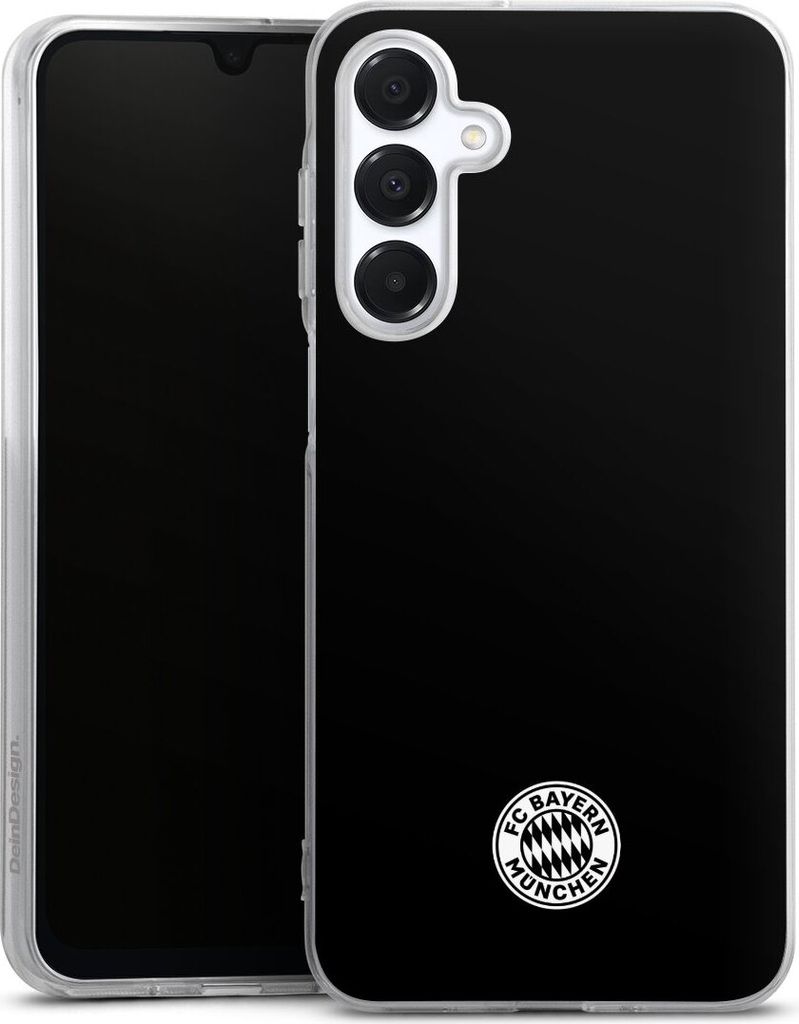 DeinDesign Handyhülle für Samsung Galaxy A16 5G Silikon Hülle Case Smartphone Schutzhülle FC Bayern München FCB Offizielles Lizenzprodukt