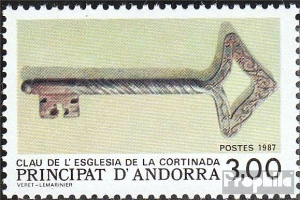 Briefmarken Andorra - Französische Post 1987 Mi 386 (kompl.Ausg.) postfrisch Schlüssel