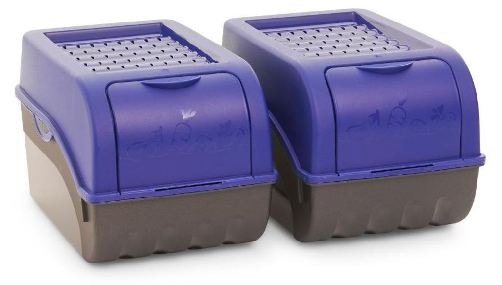 Novaliv 2x Mittel 5L marineblau Gemüsebox Kartoffel Produktbild 