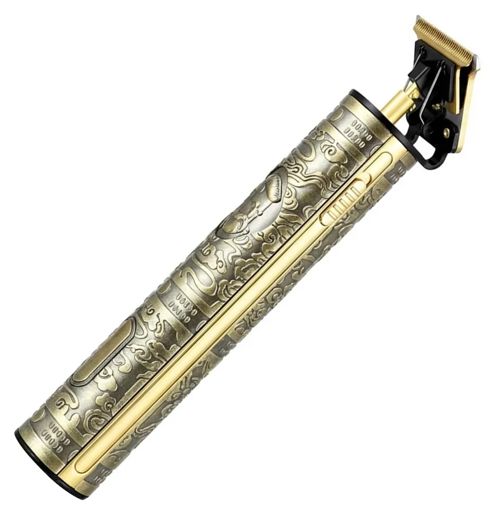 Tondeuse Précision pour Contours de Barbe et Tracés Nets Lames Acier