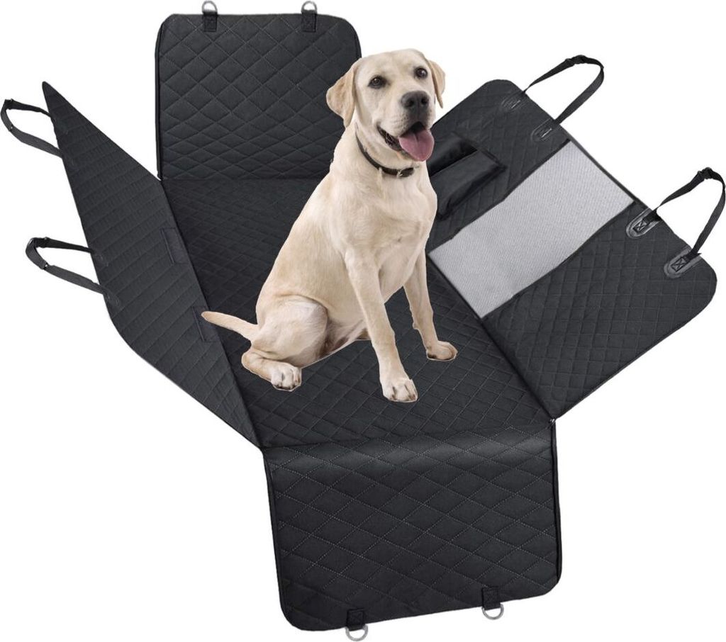 Auto Hundedecke Schutzdecke Hund Autoschondecke Rücksitz Produktbild 11