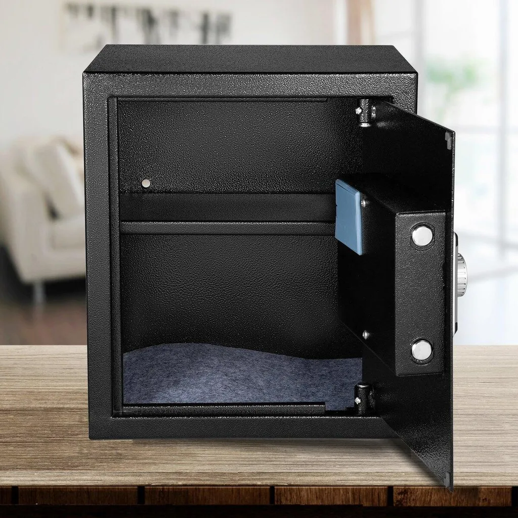 Cassaforte Ignifuga Biometrica - Sicurezza Professionale 1.7 cu.ft - 8