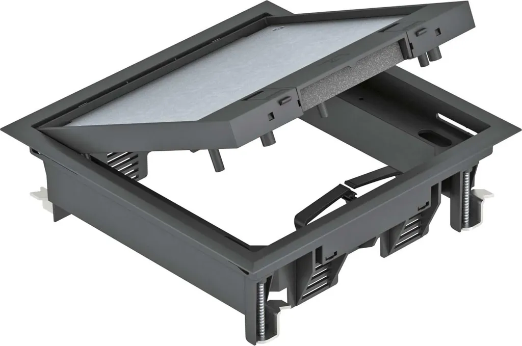 Insert d'appareillage gsw GES4-2U10T 9011 compact et facile à monter