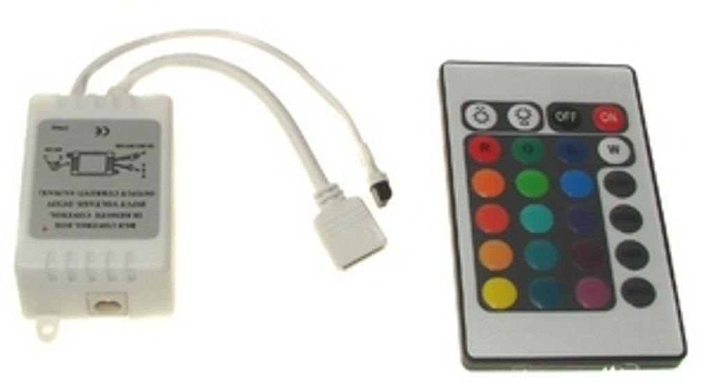Ovladač LED IR 24 tlačítek 6A Obrázek produktu 