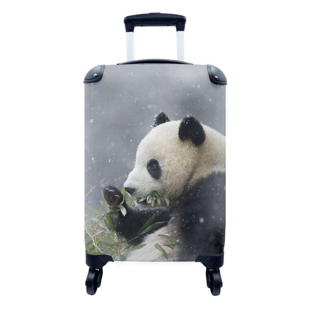 MuchoWow® Koffer Handgepäck Trolley Rollkoffer Kleine Produktbild 
