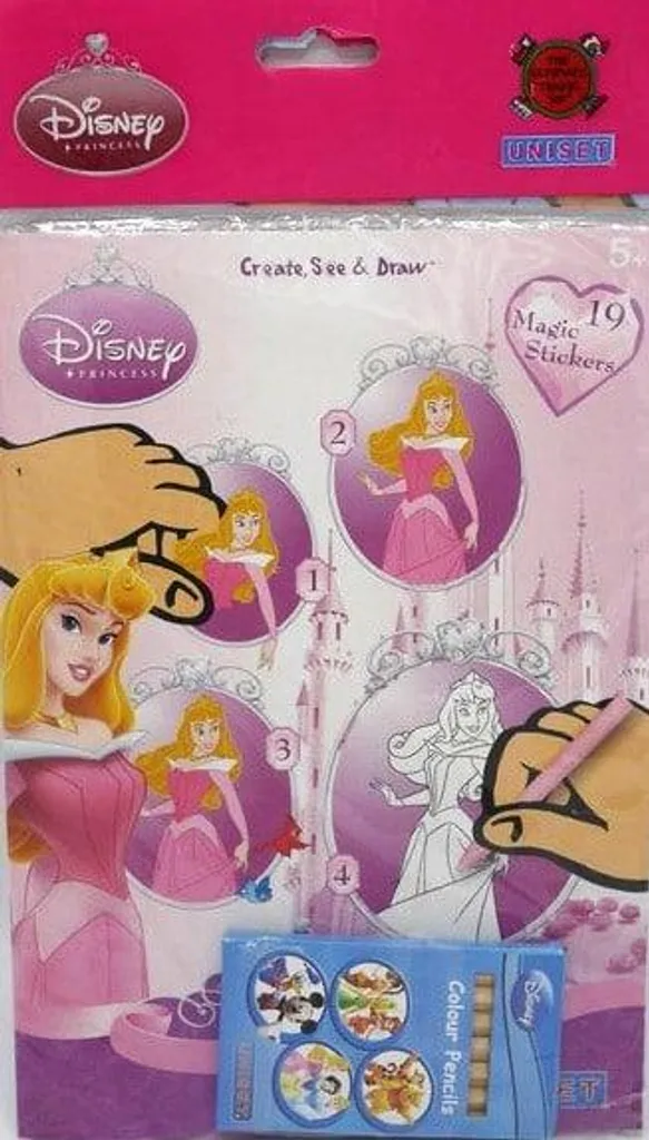 Autocollant fenêtre Disney Princess repositionnable et sans trace