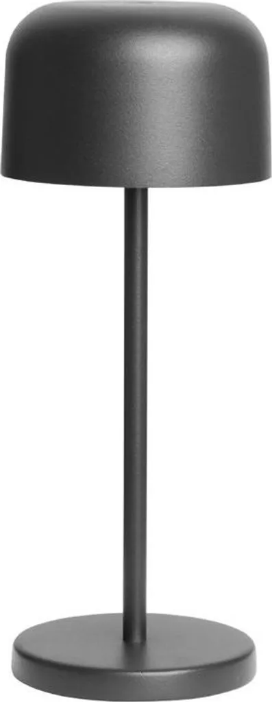 Lampe dôme Olympia Siena noir 200 mm éclairage indirect chic et épuré