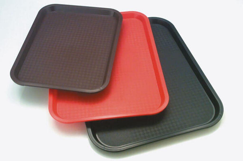 Plateau Snack Noir 45X35Cm Image du produit 