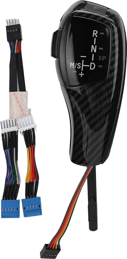 Pommeau LED BMW E90 E92 E89 en Fibre de Carbone Style F30 LHD Premium