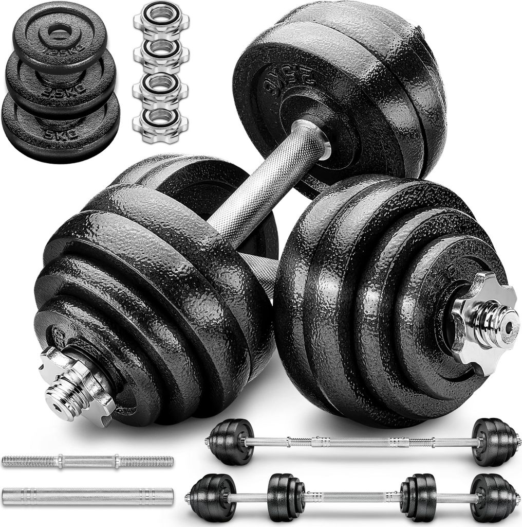 RE:SPORT® Set di manubri in ghisa da 60 kg set di manubri Immagine del prodotto 