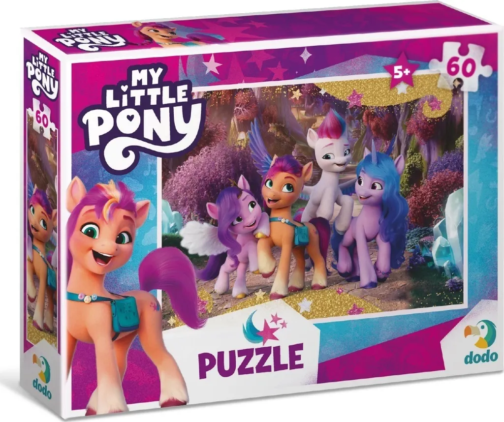 Puzzle Mon Petit Poney Dans la forêt enchantée 60 pièces pour enfant