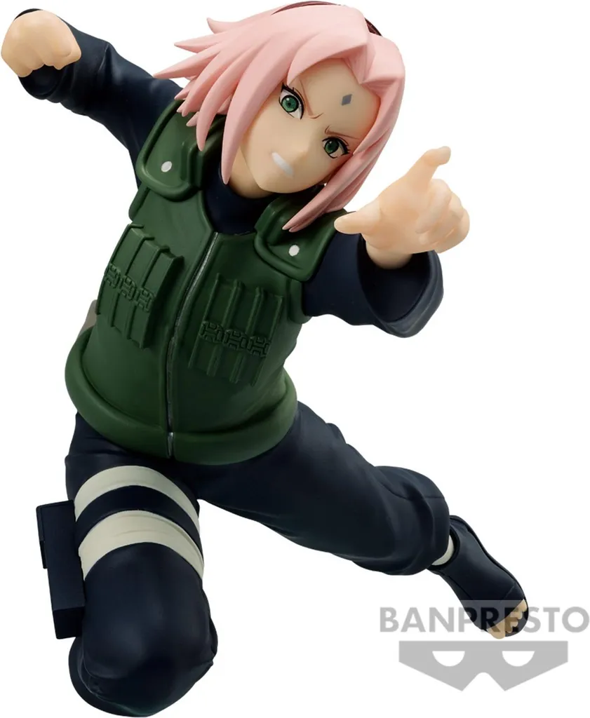 Cadeau Manga Naruto : Figurine Sakura Haruno Vibration Stars 14cm Officielle