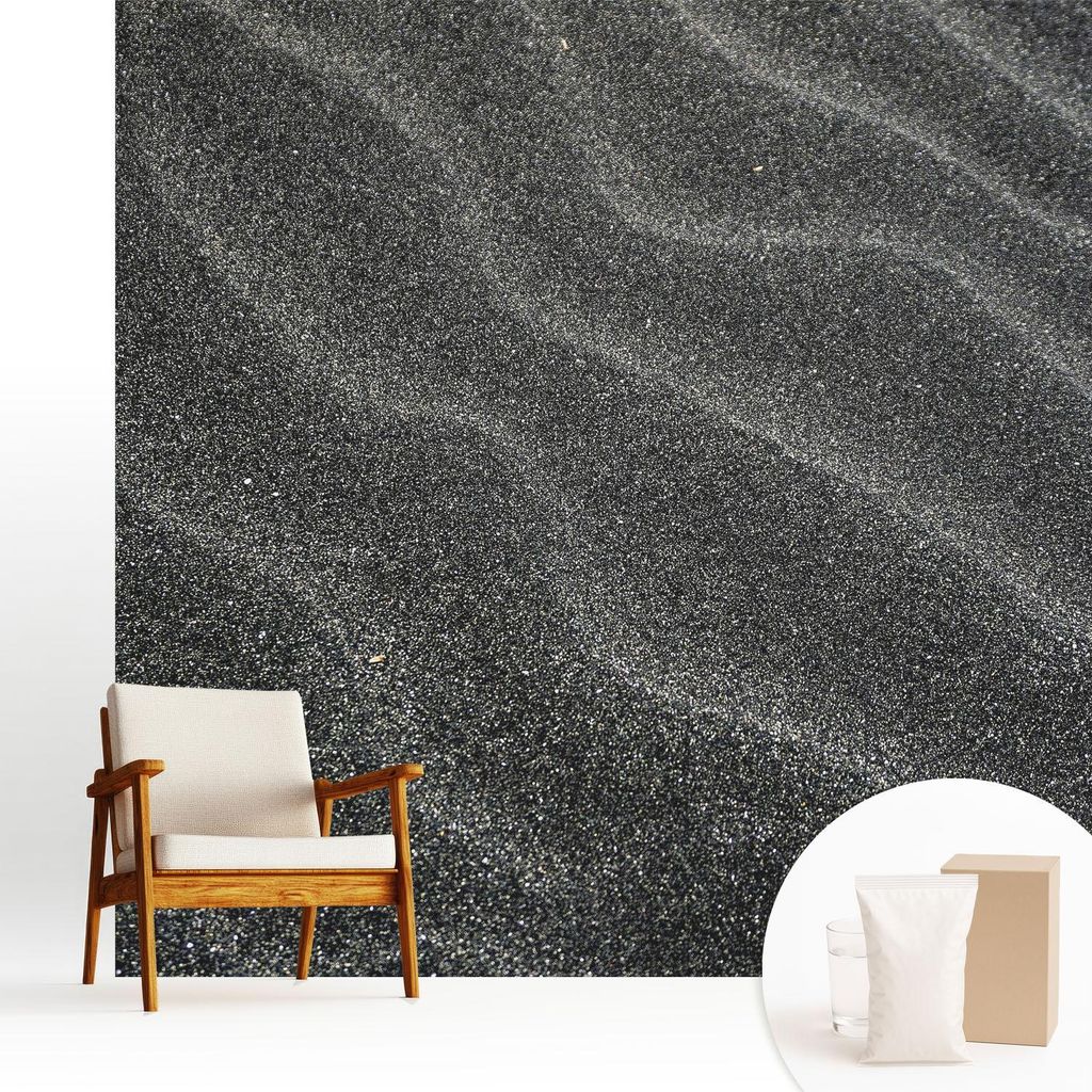 Fototapete - 250x250 cm - Tapete - Wandtapete - Wandbilder - Dekofolie - Tapete Folie - Wand - Dekoration - Wohnzimmer - Sandwellen